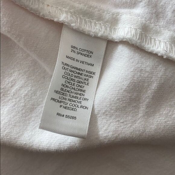 Express Mini Button Front Overall Dress - Picture 6 of 6